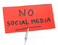 NO Social Media